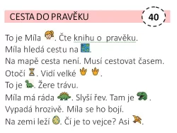 Náhled článku Podporujeme čtenářskou gramotnost – Startovací karty
